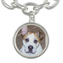 Pet-förlustcharm Bracelet - lägg till eget foto