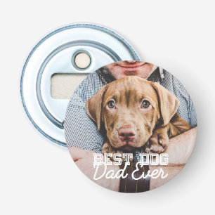 Pet-foto för bästa Hund någonsin i modern Anpassni Flasköppnare
