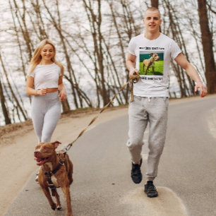 Pet-foto för bästa Hund Pappa någonsin, Personlig T Shirt