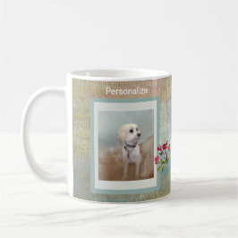 PET-FOTO-TEXTURED BAKGRUNDSKOFFET KAFFEMUGG