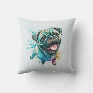 Pet Friends Pappa Cat Mamma Gift BFF Besties Photo Kudde