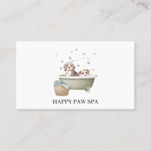 Pet Groomer, Hund Grooming Affärskort Visitkort