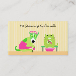 Pet Groomer Visitkort