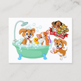 Pet Groomer Visitkort