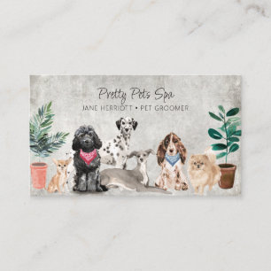 Pet Grooming Pet Spa Visitkort