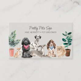 Pet Grooming Pet Spa Visitkort