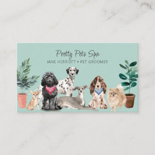 Pet Grooming Pet Spa Visitkort