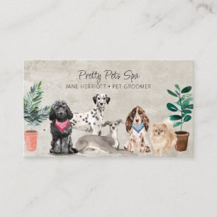 Pet Grooming Pet Spa Visitkort