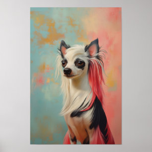 Pet Grooming Salon Boutique Kinesiska Vapenskölden Poster