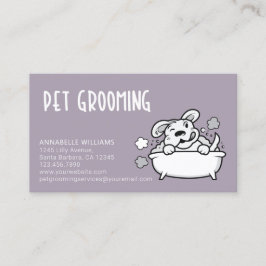 Pet Grooming Services, Affärskort Visitkort