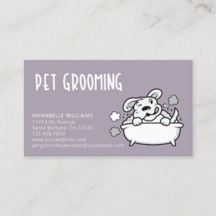 Pet Grooming Services, Affärskort Visitkort