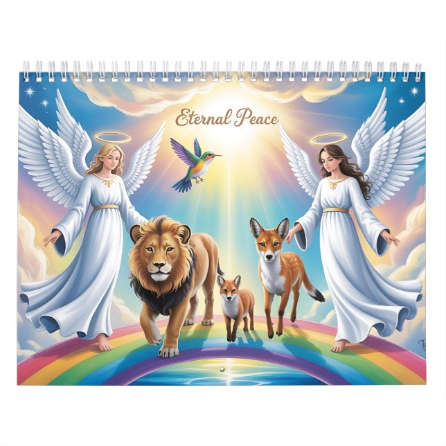 Pet Heaven Eternfred för djuren Kalender (Omslag)