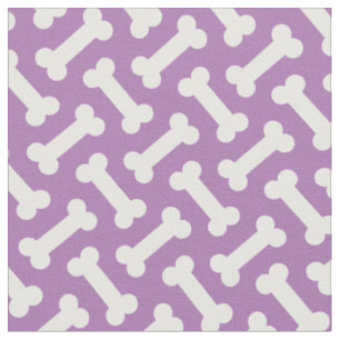 Pet Hund Bones Cute Herringbone Tyg
