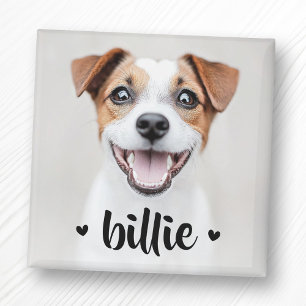 Pet hund cat namn hjärtan magnet