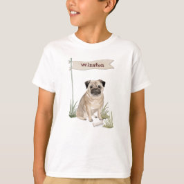 Pet-Hund för eget namn T Shirt