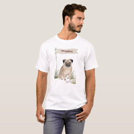 Pet-Hund för eget namn T Shirt