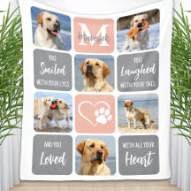 Pet Hund Memorial Anpassningsbar Modern Färg 6-fot