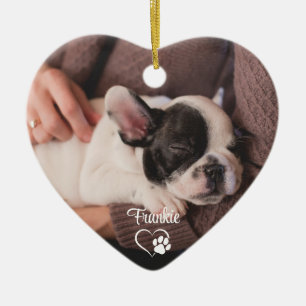 Pet Hund Puppy Photo Ceramic Ornament