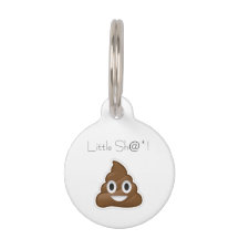 Pet-ID-tagg för Little Poop Cute