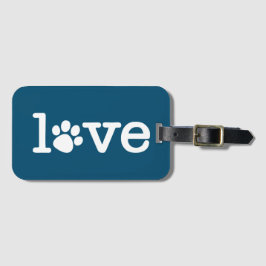 Pet kärlek bagagebricka