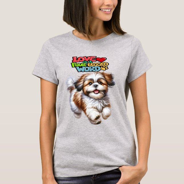Pet Kärlek T Shirt (Framsida)
