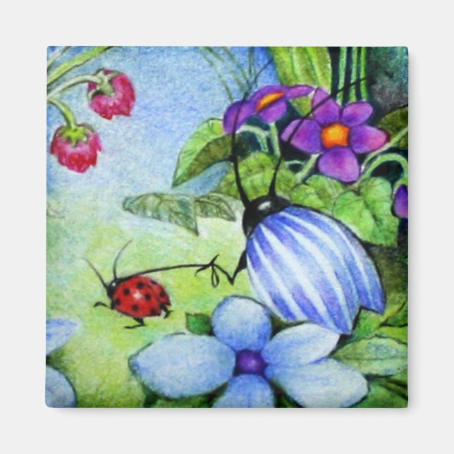 Pet Ladybug Magnet (Framsidan)
