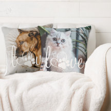 Pet Life Kärlek | Paw Print Heart Reversible 2-Pho