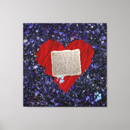 Pet Loss Bereavement Henry Scot Holland 1827 Text Canvastryck