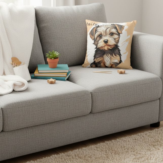 Pet Loss Memorial Pillow for Dog Kudde (Skapare uppladdad)