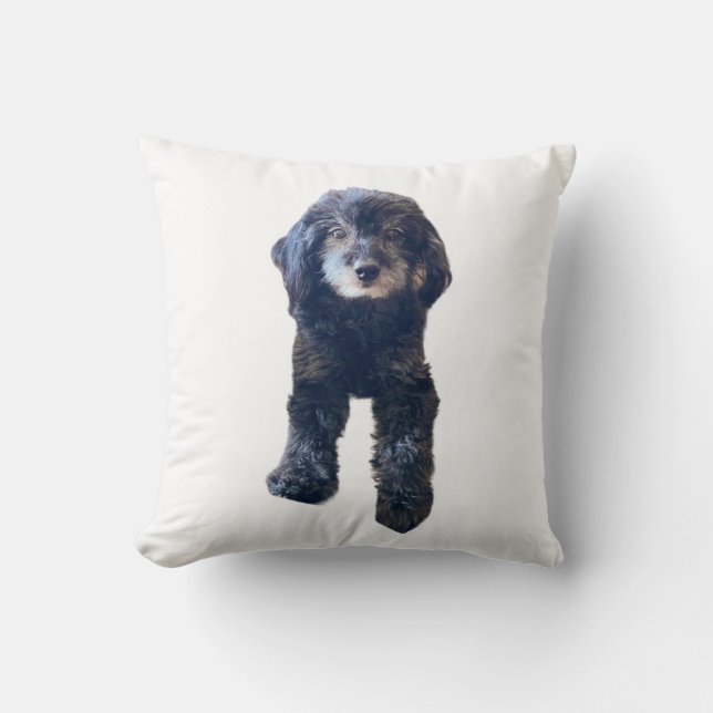 Pet Loved bortom Ord Round Pillow Kudde (Framsida)