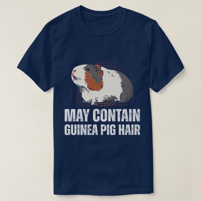 Pet Lover Cute Furry Potato May Contain Guinea Pig T Shirt (Design framsida)