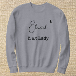 Pet Lover Grey And Black Script Cat Mom Customized T Shirt