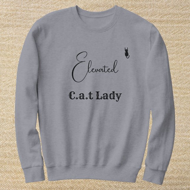 Pet Lover Grey And Black Script Cat Mom Customized T Shirt (Skapare uppladdad)