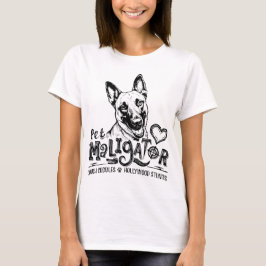 Pet Maligator Belgian Malinois  T Shirt