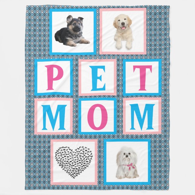 Pet Mamma Fleecefilt (Framsidan)
