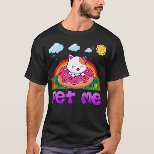 PET ME-godis pirat-skjorta T Shirt (Framsida)