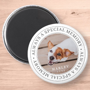 Pet Memorial är alltid ett Speciellt minnesmoderf Magnet