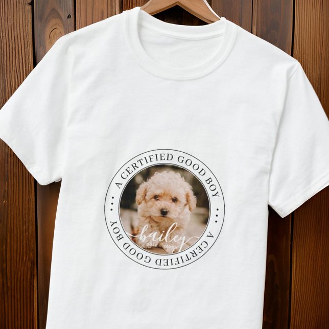 Pet Memorial Auktoriserad Bra Boy Anpassningsbar P T Shirt (Skapare uppladdad)