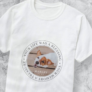 Pet Memorial - Ditt liv är ett välsignande, modern T Shirt