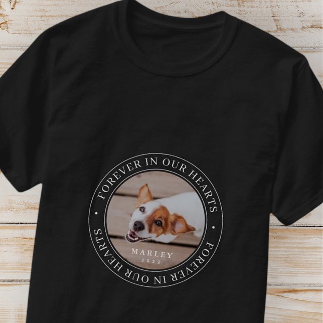 Pet Memorial för alltid i vårt moderna foto T Shirt (Skapare uppladdad)