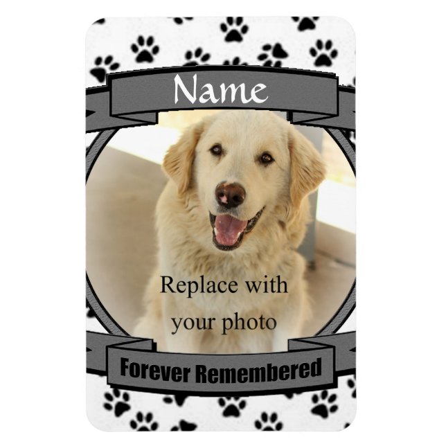 Pet Memorial - för alltid påmint om Magnet (Vertikal)