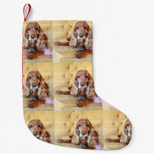 Pet memorial fotot PERSONALIZE Liten Julstrumpa