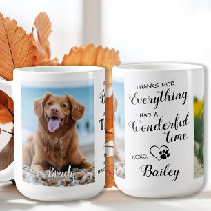 Pet Memorial från Hund Pet Loss 2-foto Kaffemugg