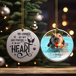 Pet Memorial Gift Personlig Hund Memorial Julgransprydnad Keramik