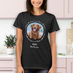 Pet Memorial Hearts Tass avtryck Anpassningsbar Hu T Shirt