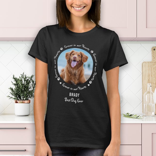 Pet Memorial Hearts Tass avtryck Anpassningsbar Hu T Shirt (Skapare uppladdad)