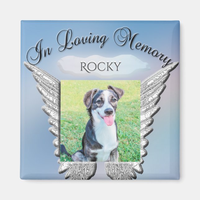 Pet Memorial Magnet (Framsidan)