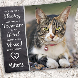 Pet Memorial Memory Photo Fleecefilt