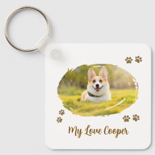 Pet Memorial - Personlig Pet Loss Gift Nyckelring
