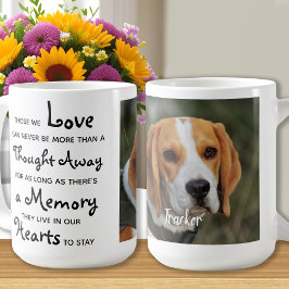Pet Memorial Pet Loss Keepsaké Photo Coffee Mugg